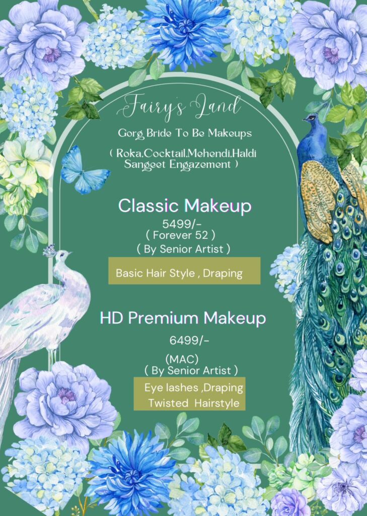 studio services pricelist