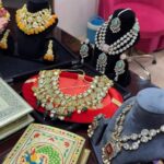different different jewellery neckpieces showcasing